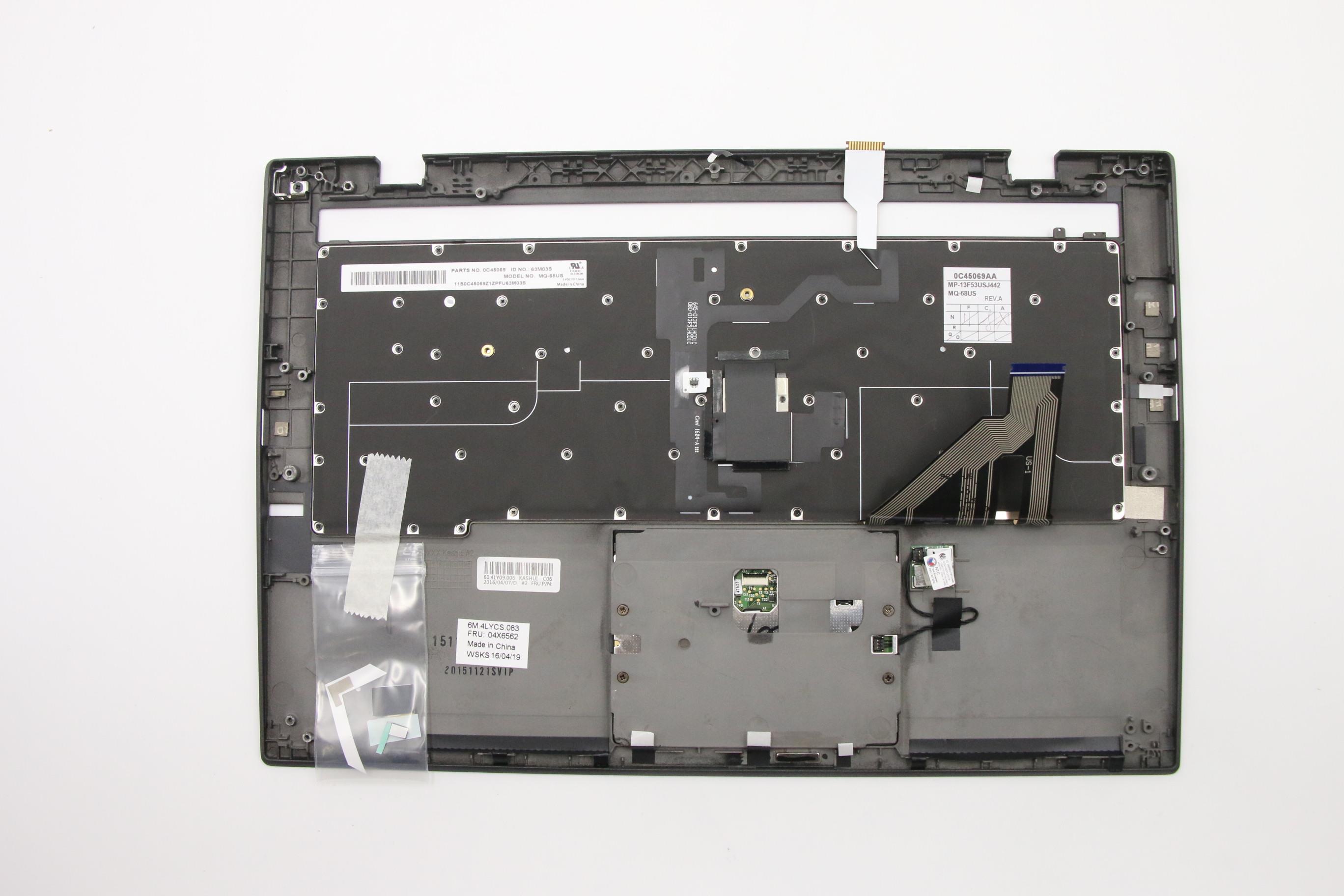 LENOVO THINKPAD X1-CARBON  2ND GEN KEYBOARD ASSEMBLY 04X5570,04X6562 Open Box