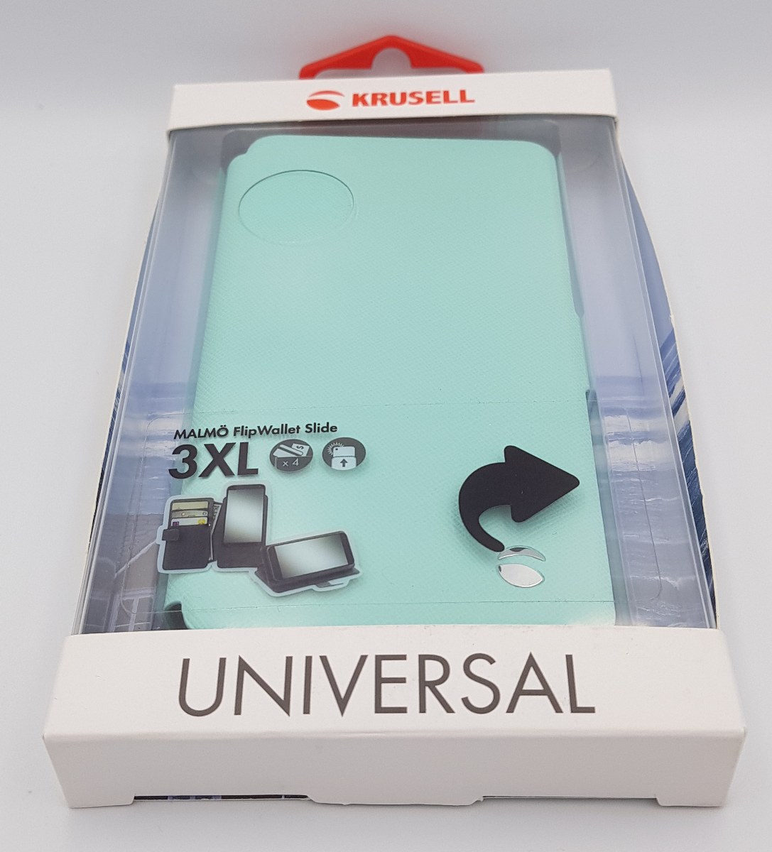 Universal Wallet 3XL Case Turquoise upto 5"