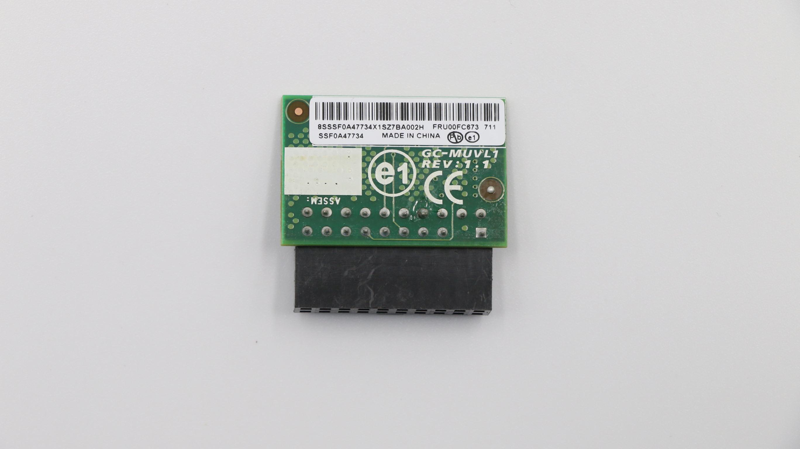 LENOVO TRUSTED PLATFORM MODULE TPM V1.1 FOR LENOVO THINKSERVER RD350 00FC673 New Open Box