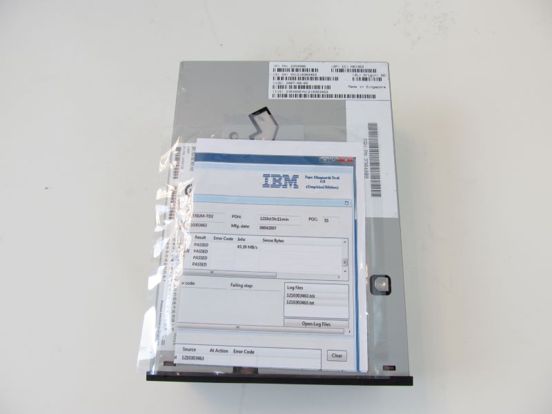 IBM LTO3 Ultrium 400/800GB SCSI Internal Tape Drive 23r4806 23r4808, 24R2126 New Open Box