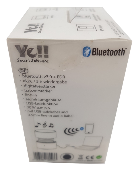 Ye!! Smartphone Speaker Pink 30W PMPO