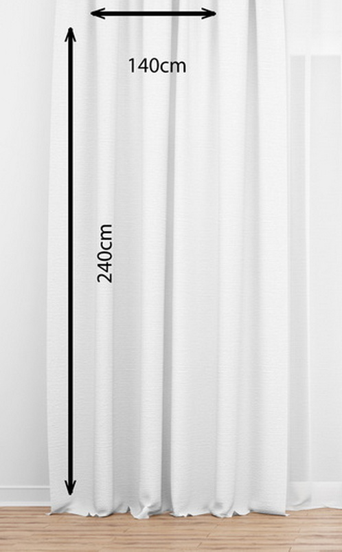 OYO Home SL FPR 26AS New 240cm Butterflies - Multi Colour Curtains 140cm