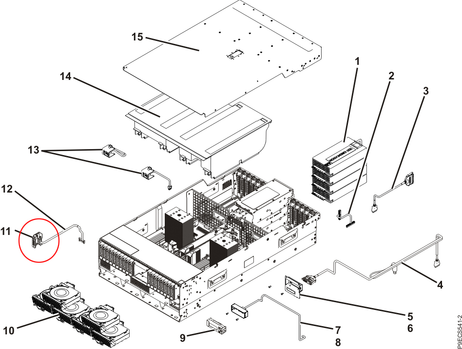IBM 00VK541 Control panel (rack-mounted systems) Open Box