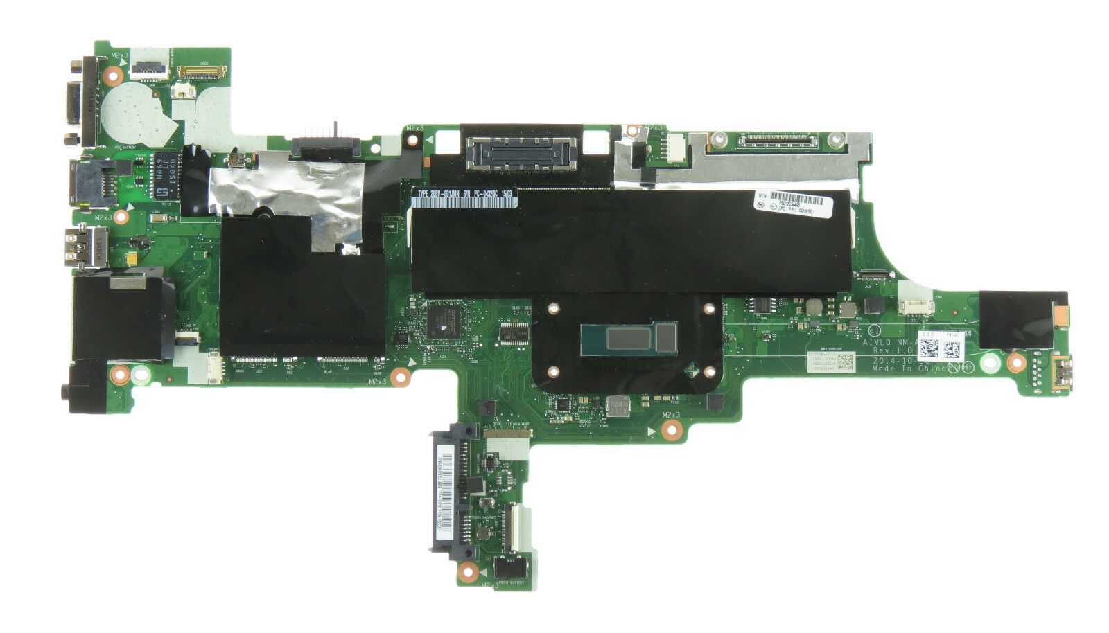 Lenovo ThinkPad T450 Mainboard AIVLO U05 NM-A251 with Intel i5-5300U 00HN525 Used A Untested