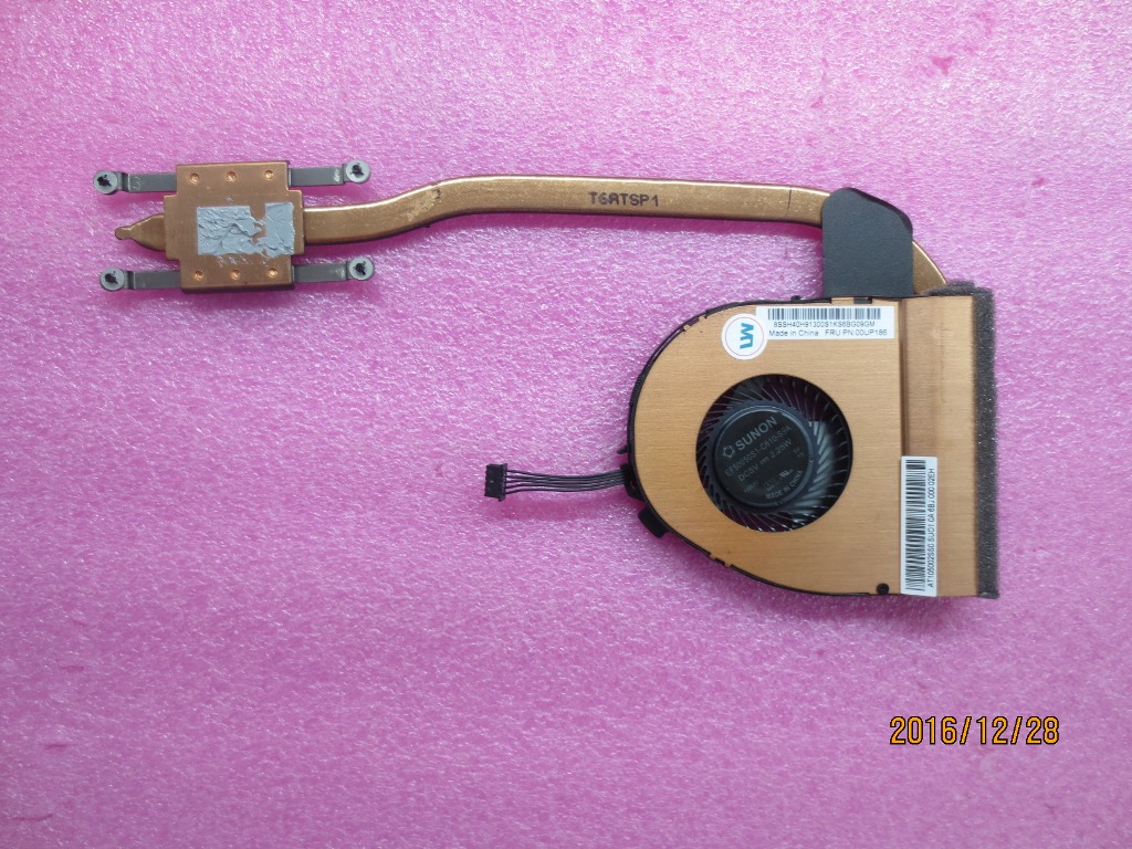 Lenovo Thinkpad T460 Heatsink & Fan FRU 00UP186  Used A