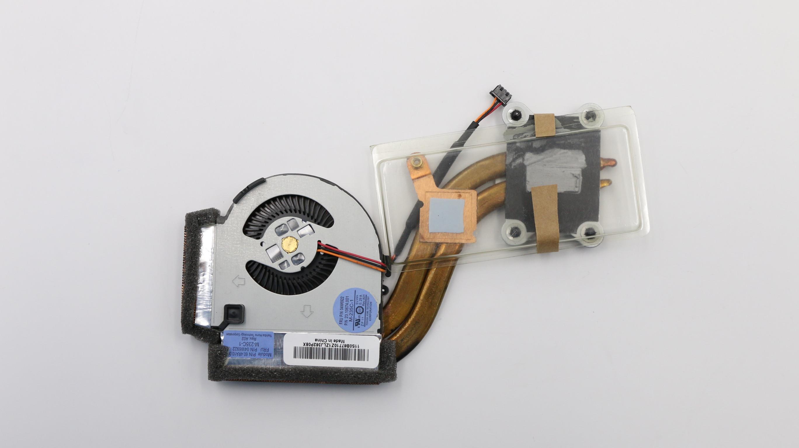 enovo Thinkpad X220 X220i X230 CPU Heatsink Cooling Fan 04W0435 04W6922 4 pin Used A