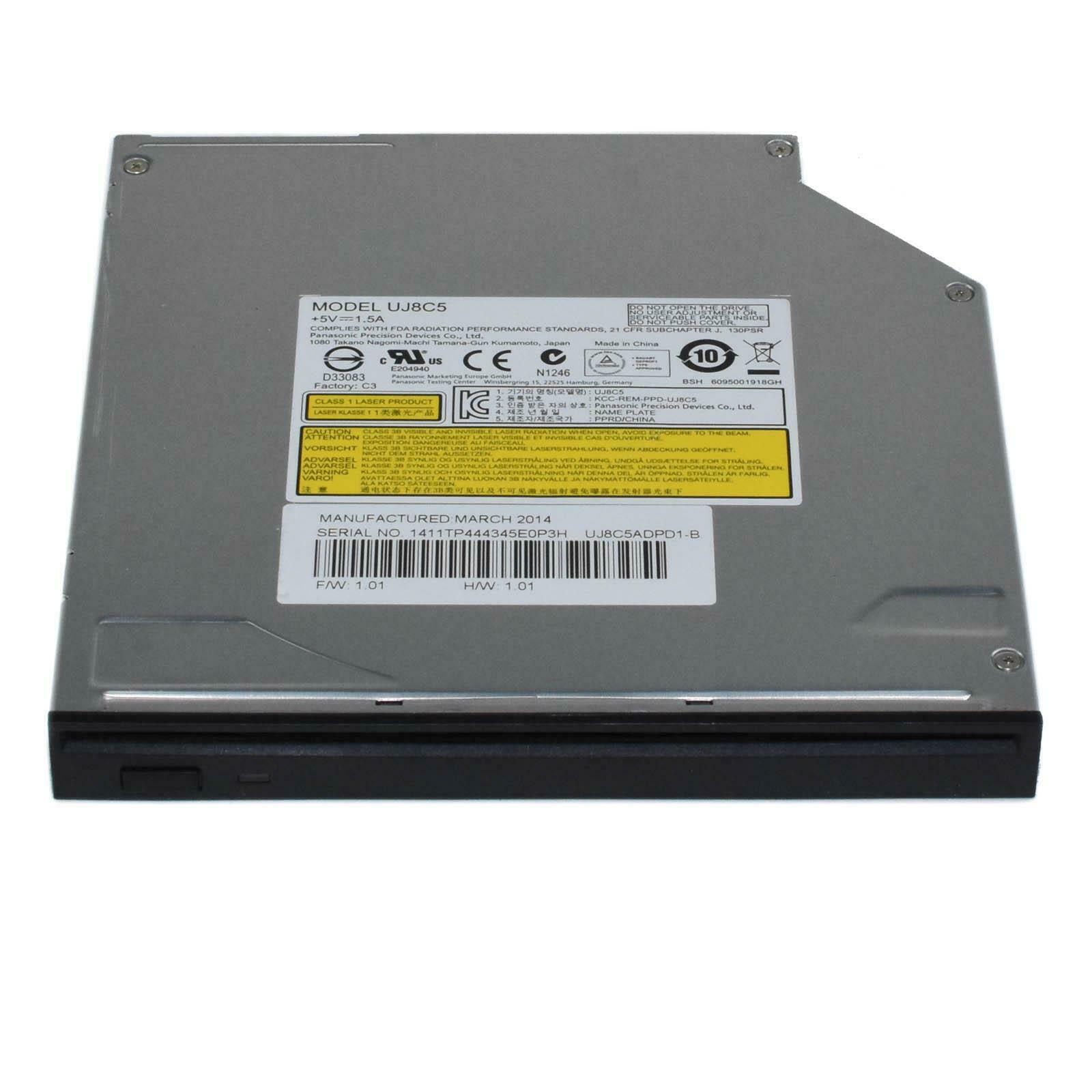 Laptop DVD Optical Drive MULTI III serial Ultrabay Enhanced UJ8C0  Used A