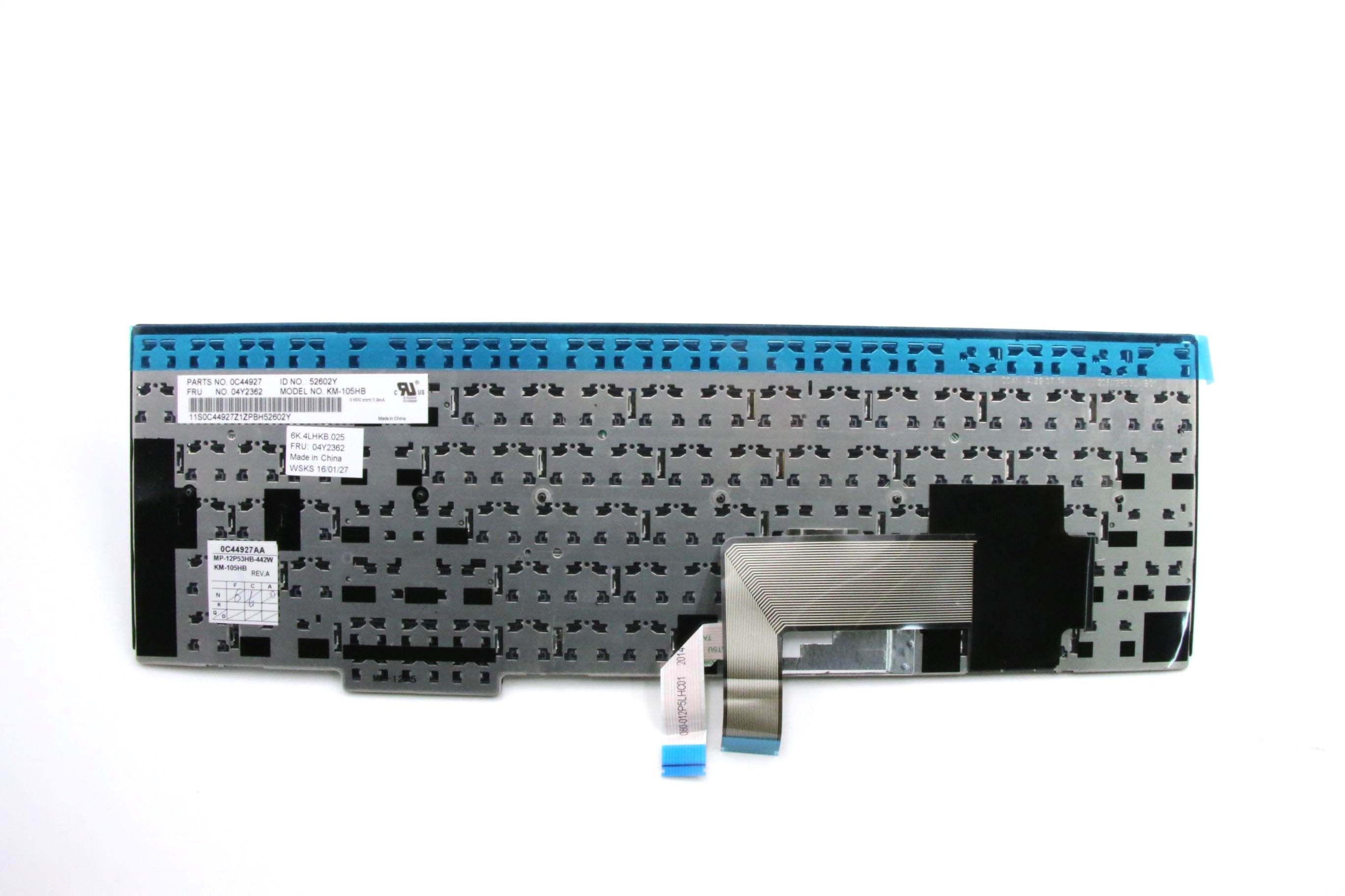 Lenovo Thinkpad T540P W540 L540 L560 P50S keyboard (Israel & Eenglish ) 04Y2362 0C44927 KM-105HB Used A