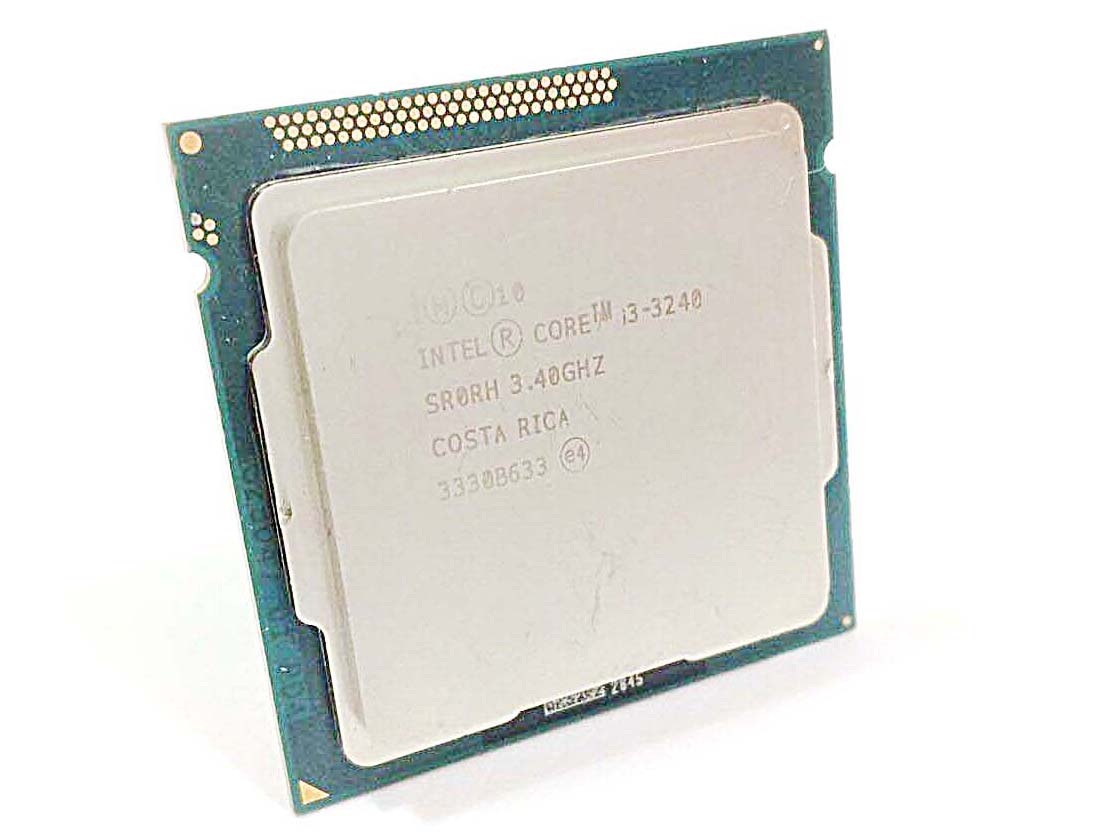 Intel i3-3240 Dual Core 3.4GHZ Socket LGA1155 Ivy Bridge CPU SR0RH Used A