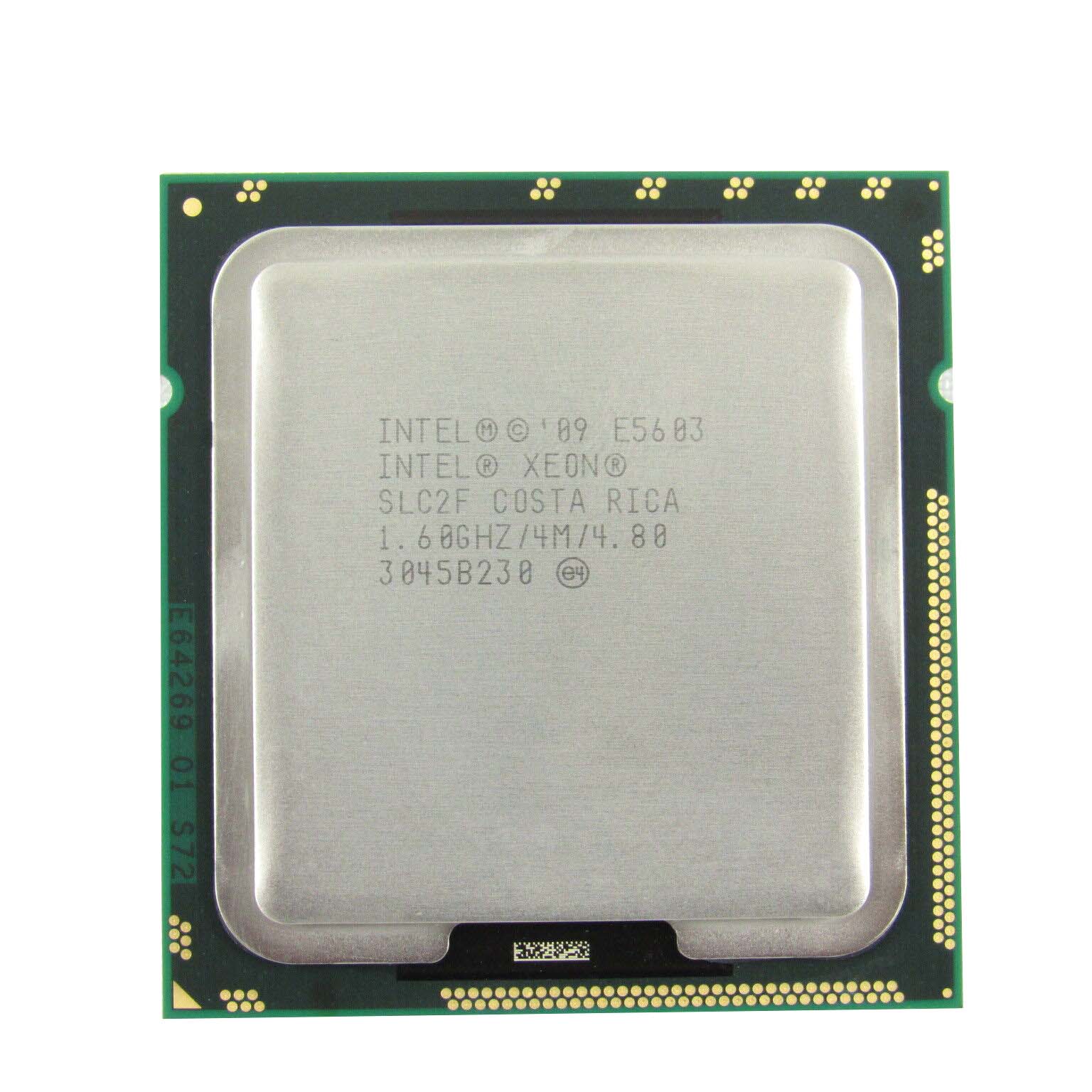 Intel Xeon Processor CPU E5603 SLC2F 4M Cache, 1.60 GHz, 4.80 GT/s FCLGA1366 Used A