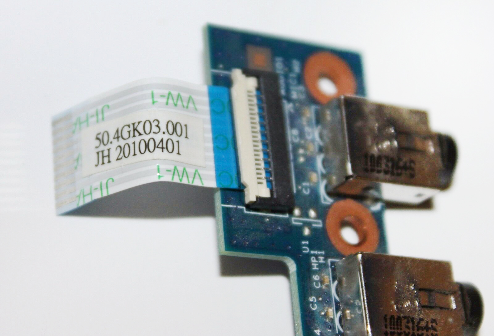 HP ProBook 4520s Audio Jack Board Cable 50.4GK03.001 Used A