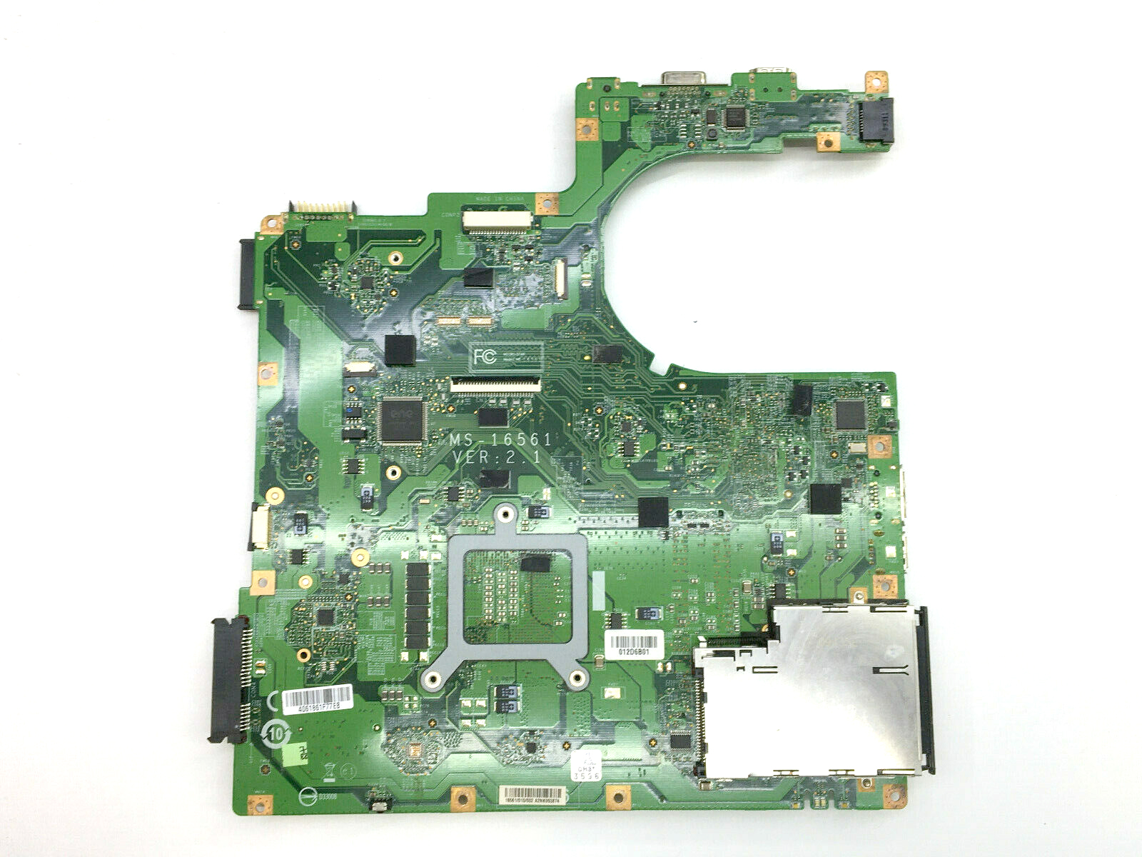 MSI GX640 Laptop Intel Motherboard MS-16561  Used A