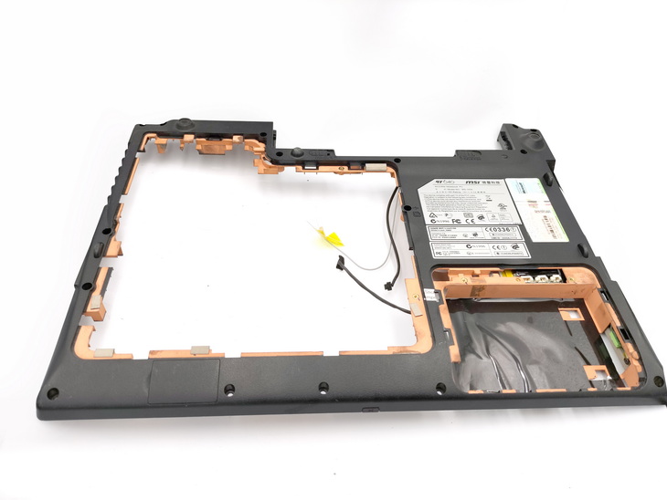 Msi MS1656 Laptop Bottom Case  Used A