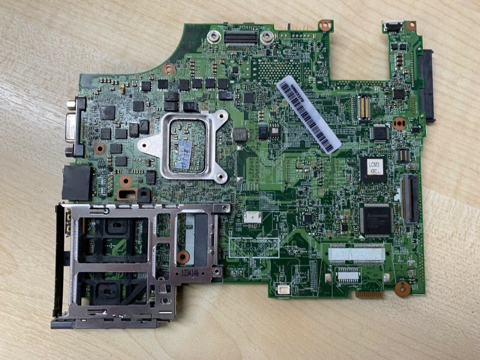 Lenovo Thinkpad X201 Tablet Intel i7-620LM Motherboard 48.4DV03.011 63Y1755 Used A