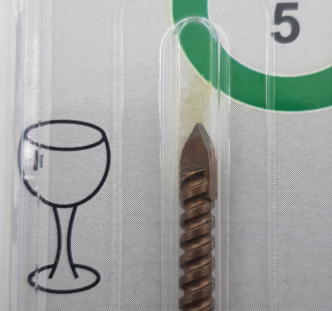 Fischer Glass Drill Bit 5mm x 80mm