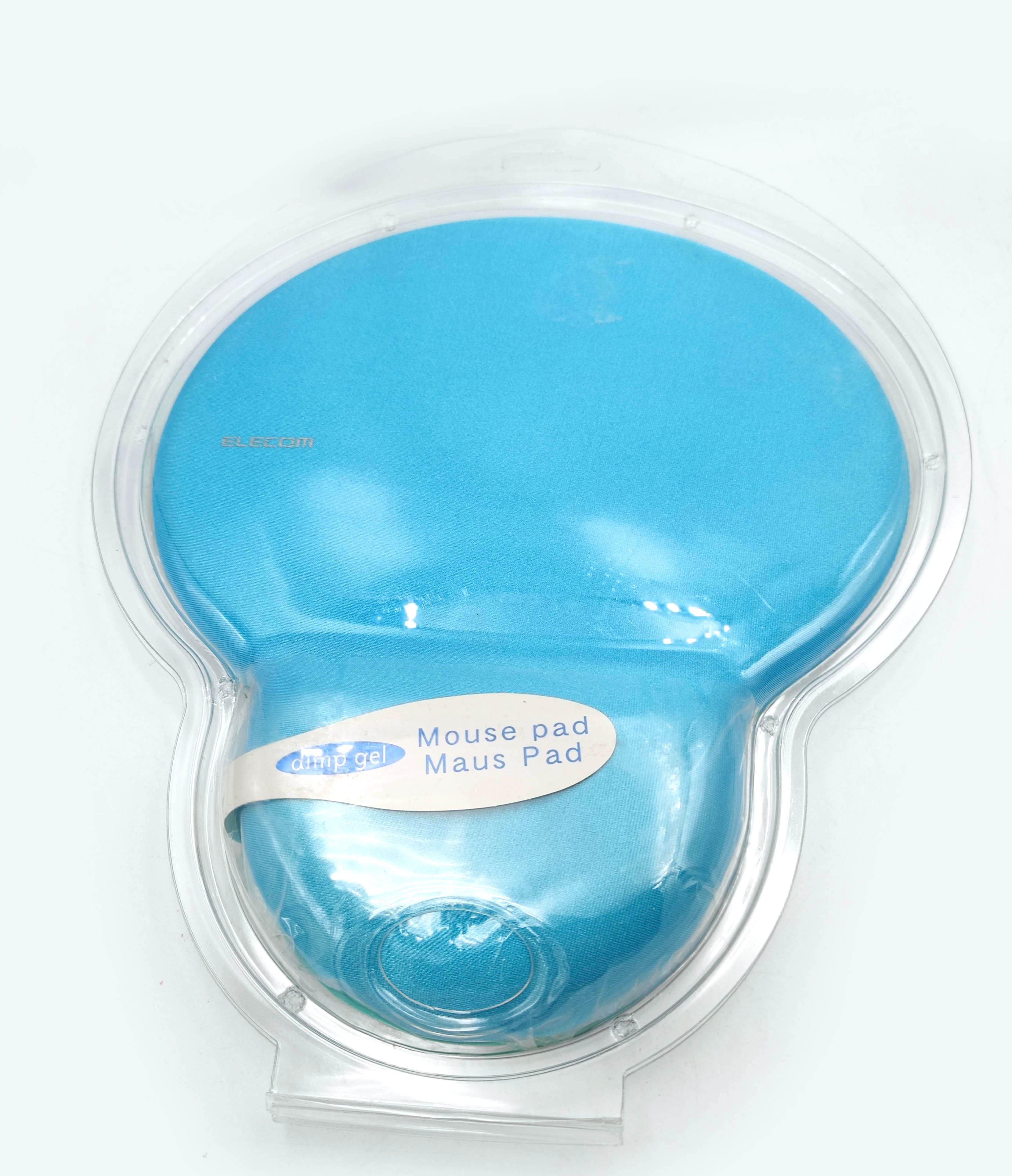 Elecom Mousepad WTM-DMP04BU Comfortable & Strain Free Hold Light Blue New