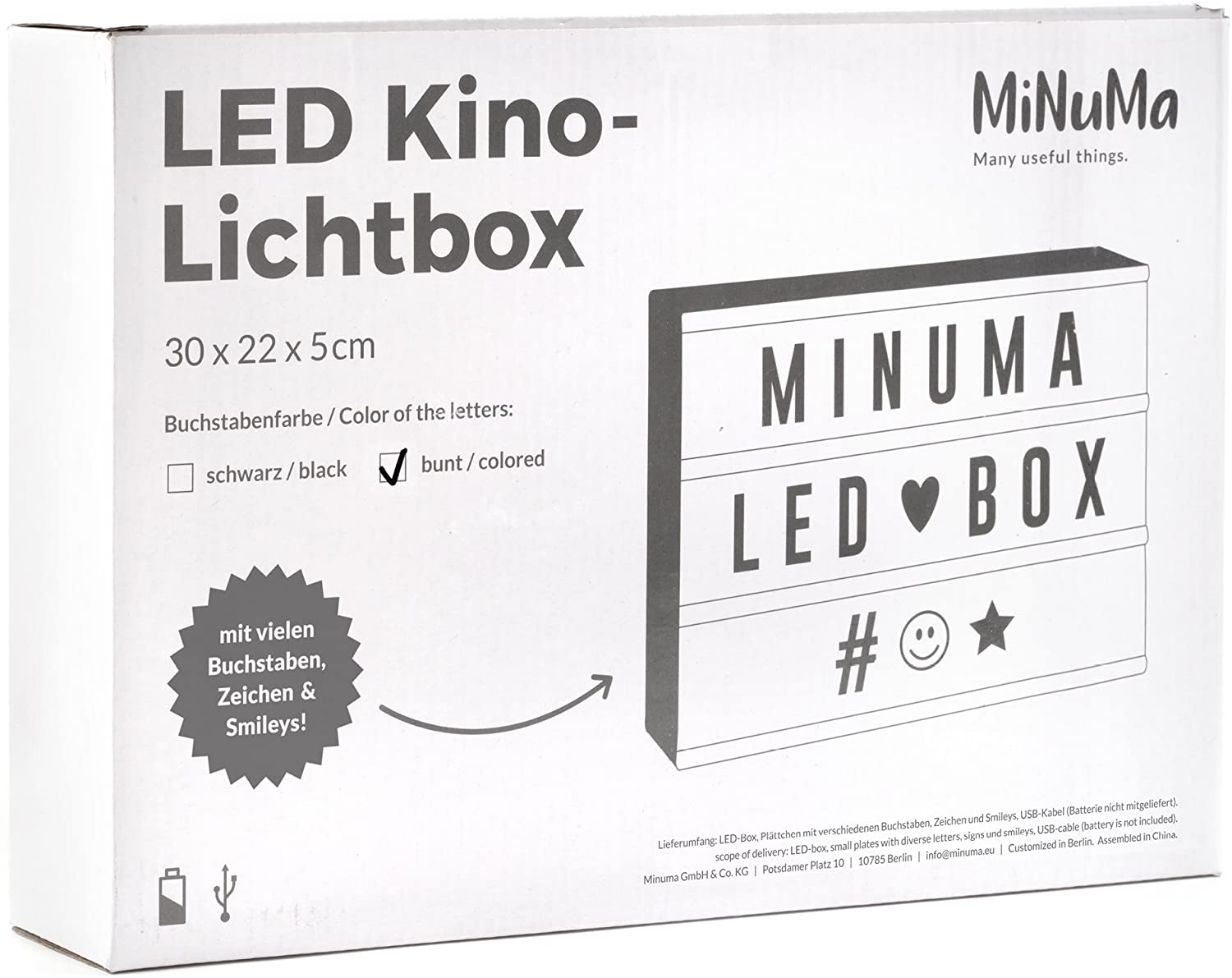 MiNuMa® LED Cinema Light Box  +New