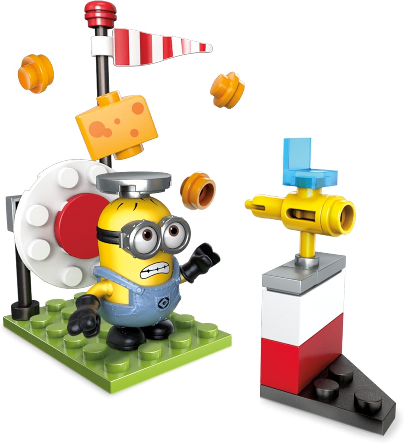 Mega Construx Despicable Me/Minions Cheese Shootout Building Set 30pcs