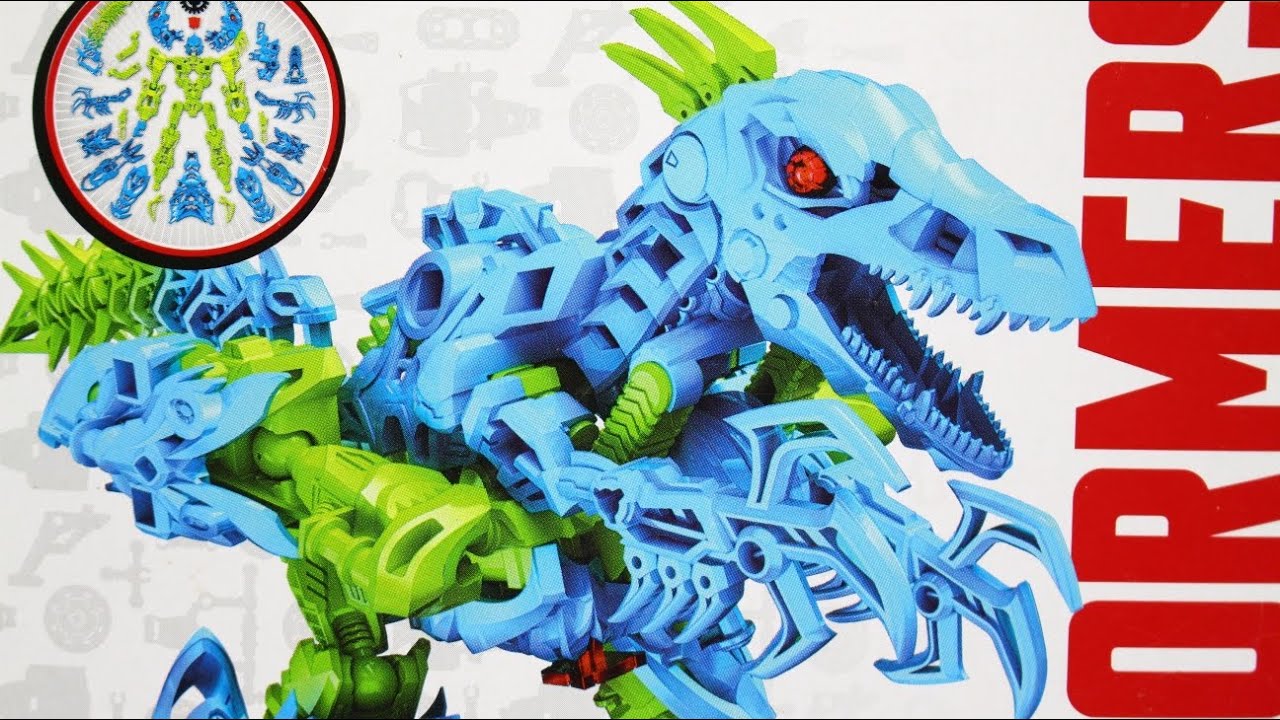 Hasbro Transformers Construct Bots Dinobot Strafe A6159