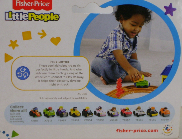 FisherPrice Little People 2 Car Vehicle Wheelies