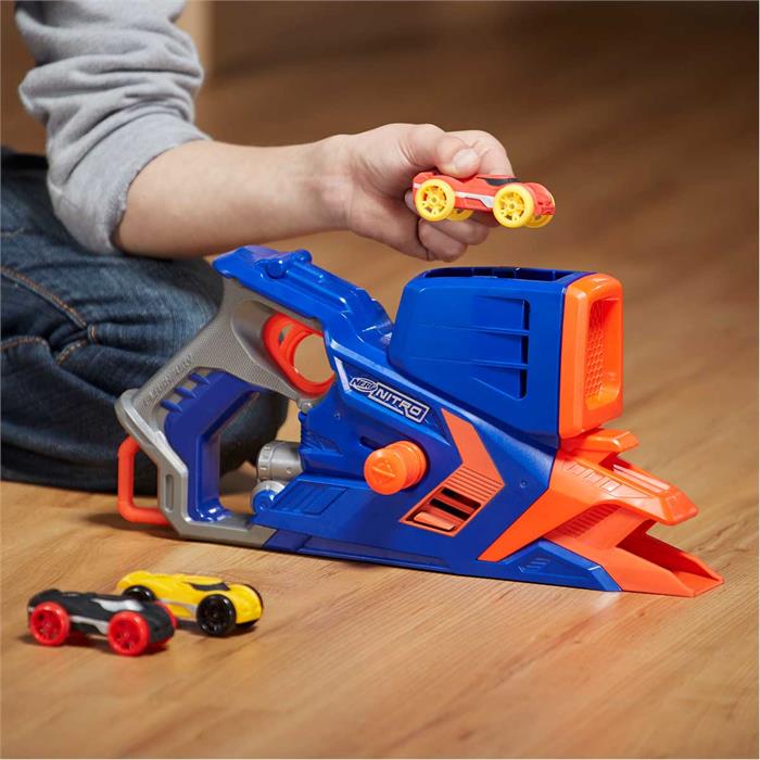 Hasbro Nerf Nitro Flashfury Chaos Toy Car Blaster Playset