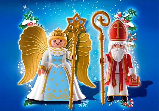 Playmobil Saint Nicholas and Angel 4887