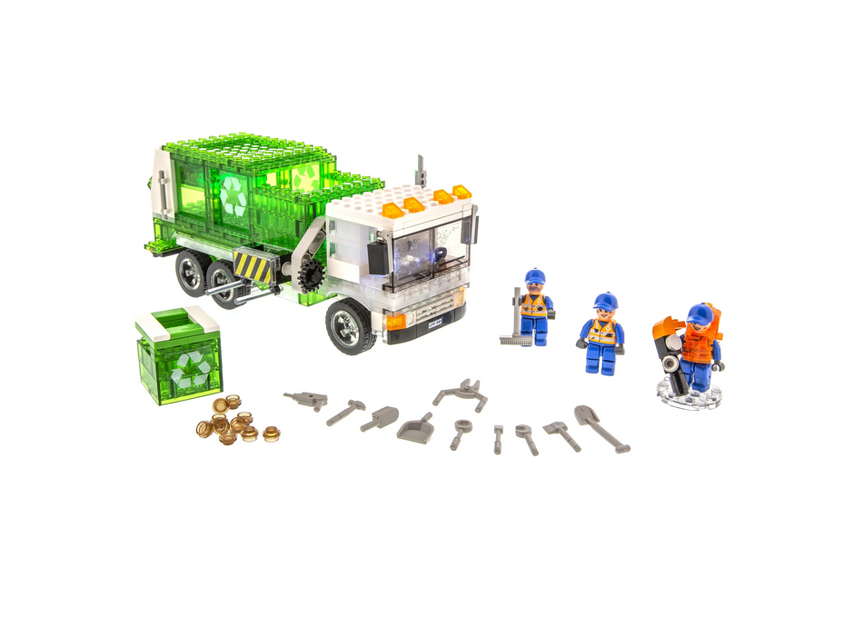 Laser Pegs Recycle Truck 330pcs