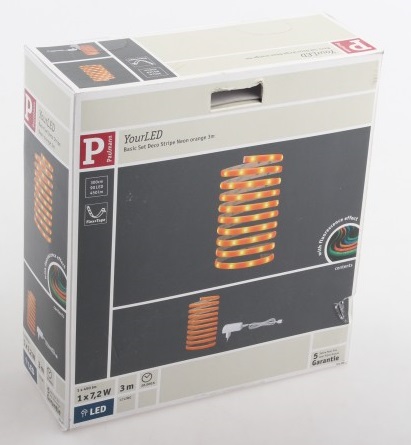 Paulmann Orange 70506 LED strip with 12V PS 300 cm