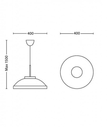 Philips  Hailton Hanging Lamp 8W LED