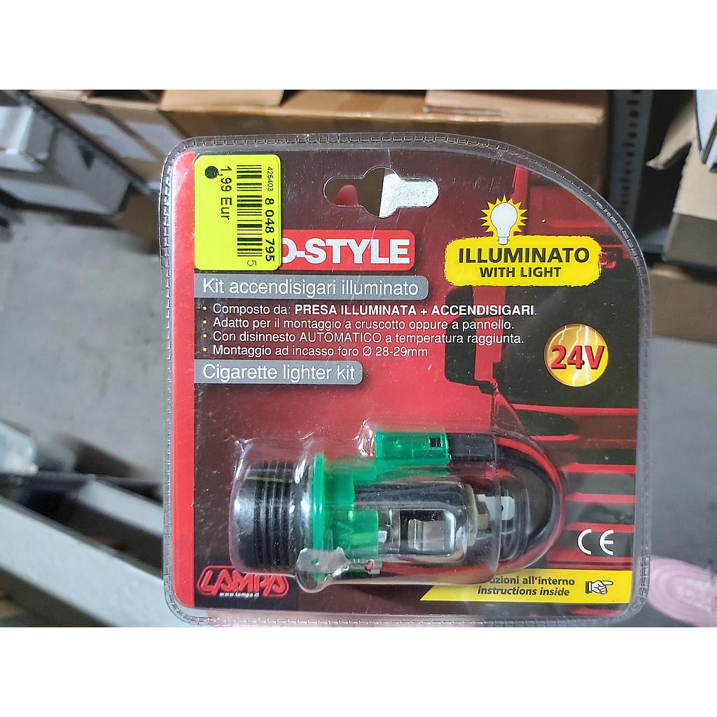 Cigarette Lighter Kit 24V