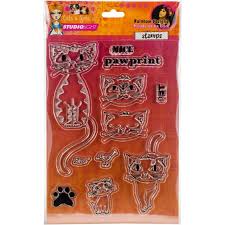 Studio Light Cats Girls Clear Stamp A6 Stampmb03