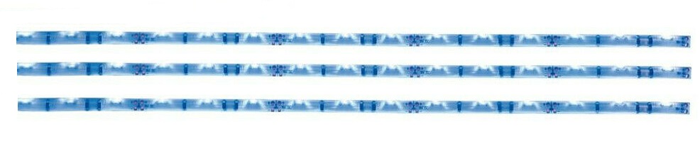 3 X Hilite Blue Led Strip Bar 30Cm Lights 0 95W Blue