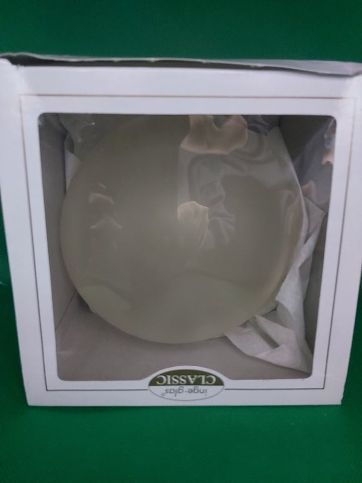 Inge Glas Big Beige Christmas Balls 