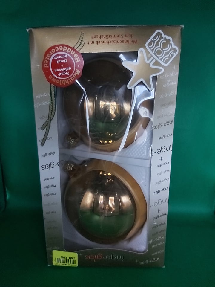 Inge Glas Bronze Christmas Ball