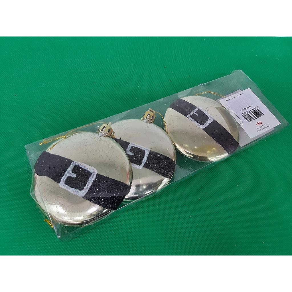 Snow White Gold Christmas Tree Decore