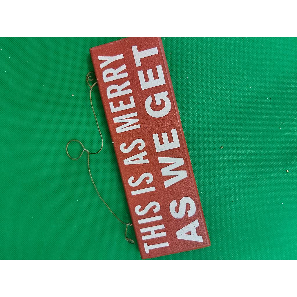 Christmas Template As Merry As It Gets