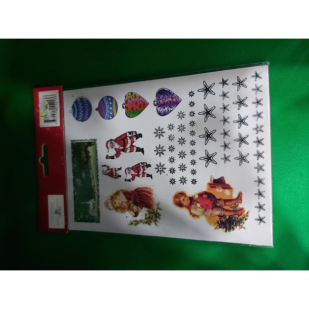 Victoria Christmas Sticker Set  