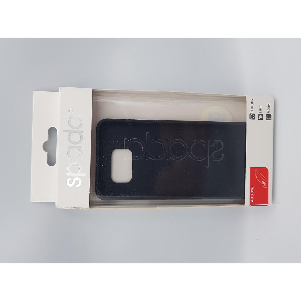 Samsung A3 2016 A310F Back Cover Silicone Black 4 7