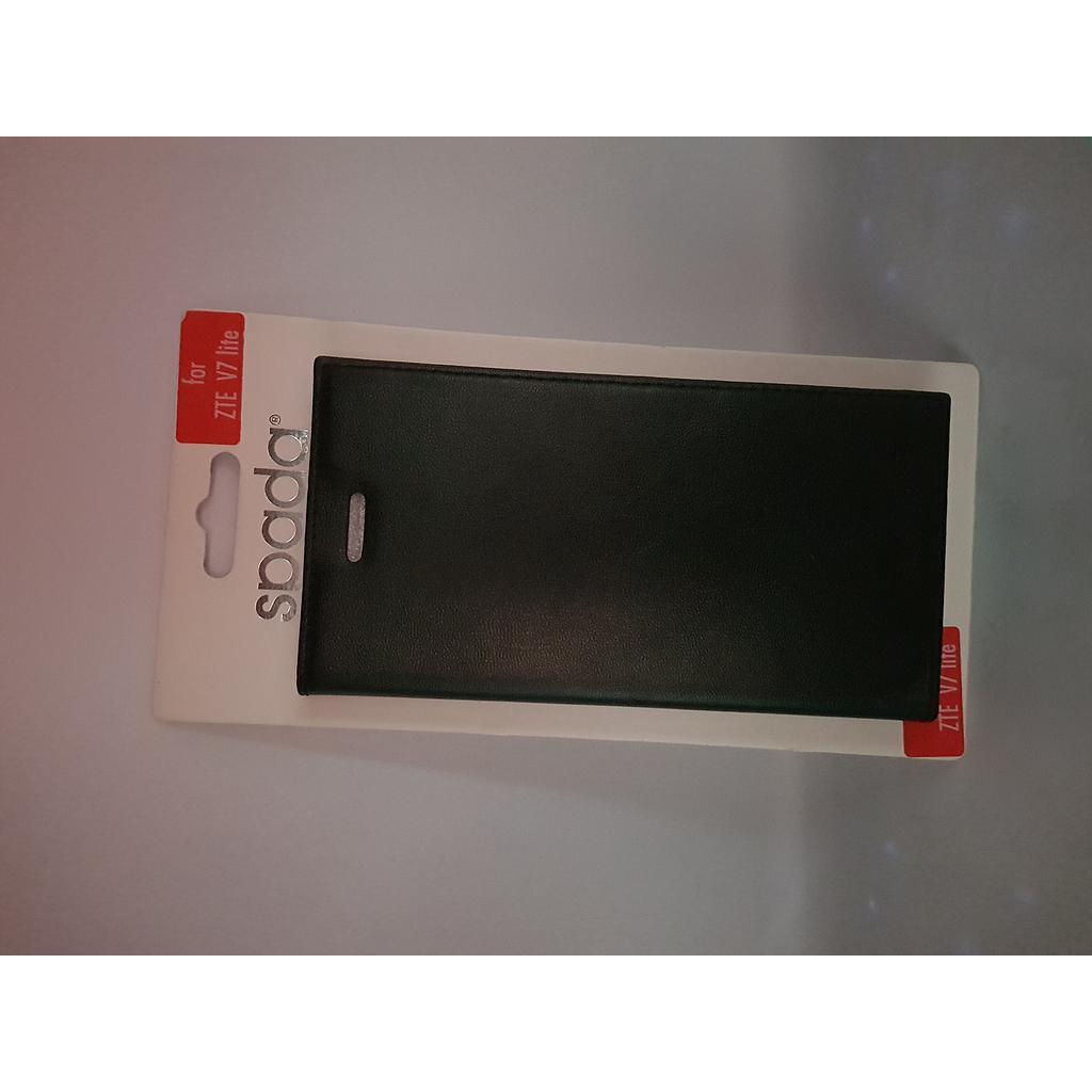 Zte V7 Lite Black Leather Wallet 5