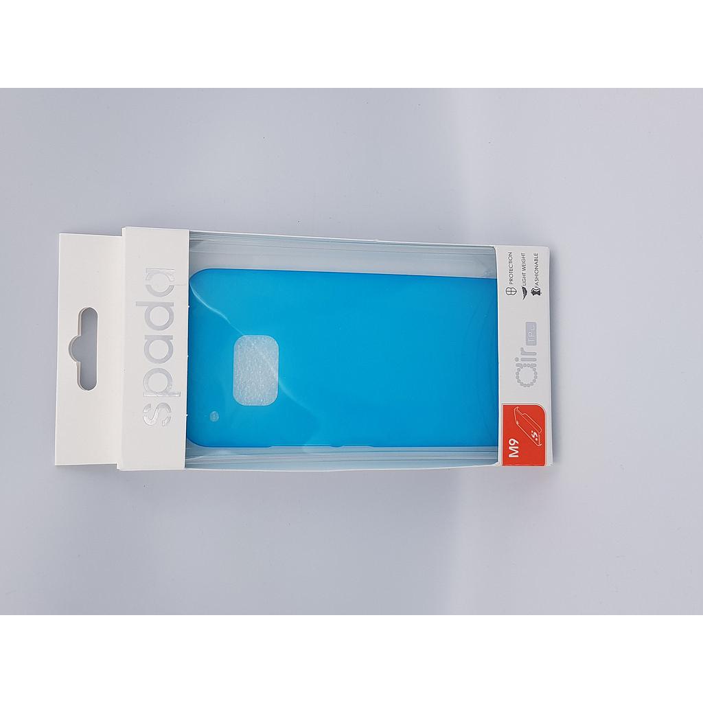 Htc One M9 Blue Silicone Back Cover 5