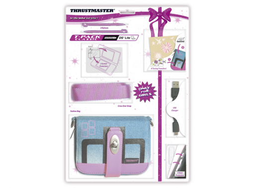 Bag wallet purse DS Lite Nintendo Thrustmaster pack classic new usb