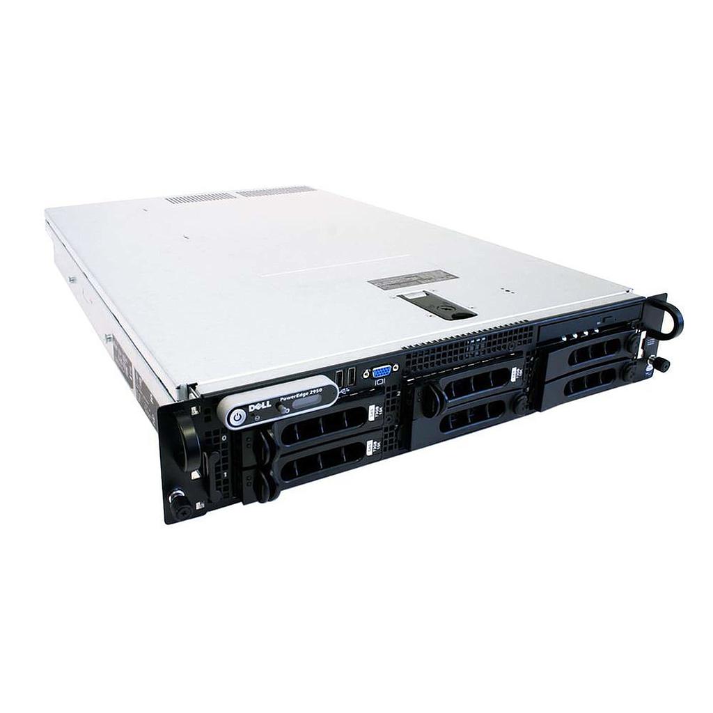 Server Dell Poweredge 2950 Rack Used 8Gb Memory 320Gb Sas Hd Graphics