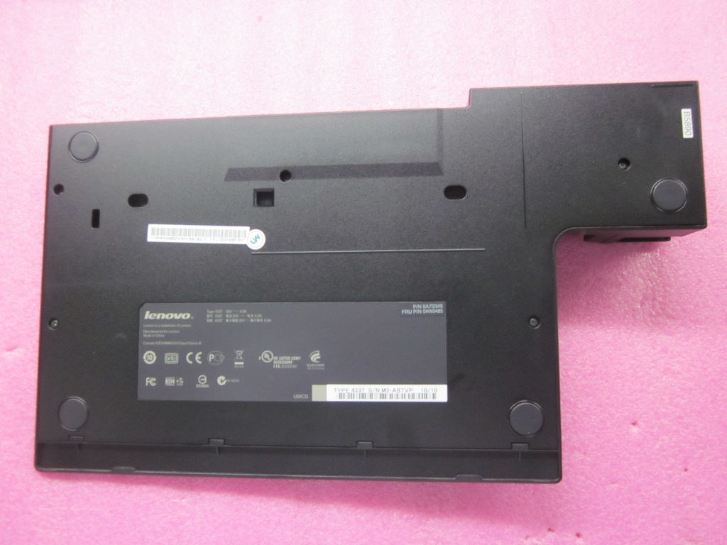 Lenovo Docking Station 4337 Thinkpad 0A70349 04W0485 Used A