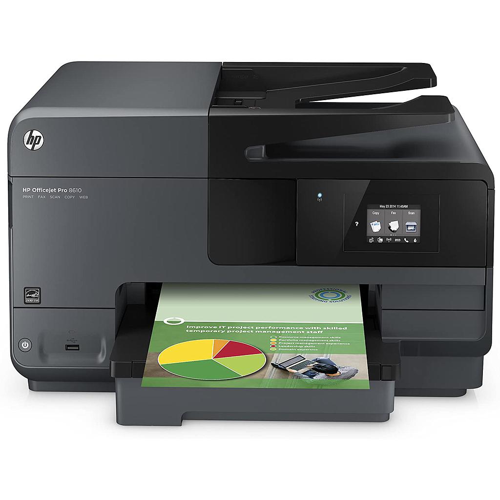Hp Officejet Pro 8610 Used Ethernet Usb Wi Fi A4 Multifunction Color
