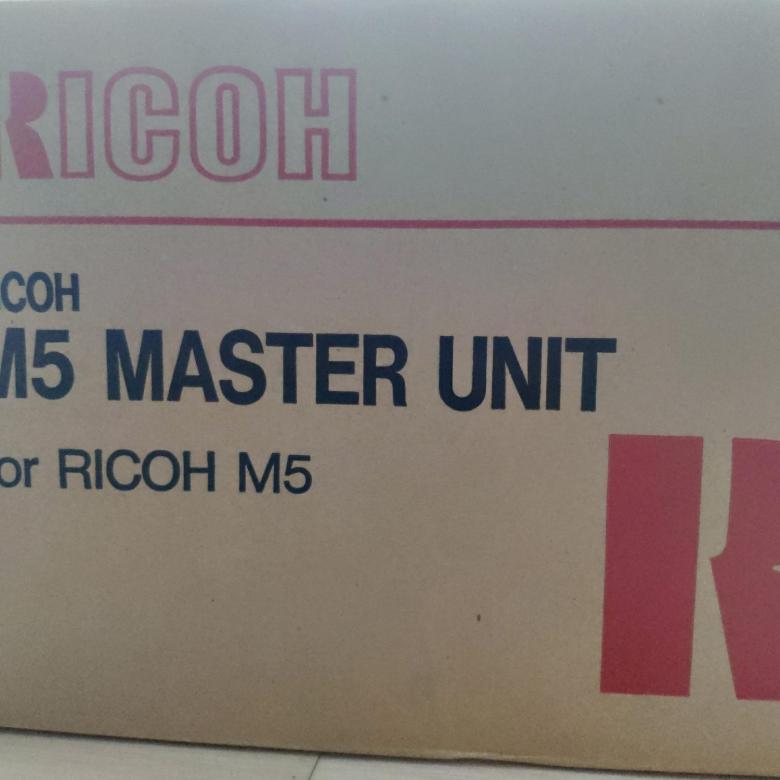 Ricoh M5 Master Unit Brown Box DD Black Toner