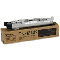 Brother TN 12 BK Brown Box AA Black Toner