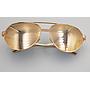 Lux Lenses UK SunGlasses Model GM11004 Pink Gold Aviator Metal