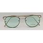 Lux Lenses UK SunGlasses Model 34639 Green Round Metal