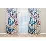 OYO Home SL FPR 26A New 240cm Butterflies Curtains 280cm