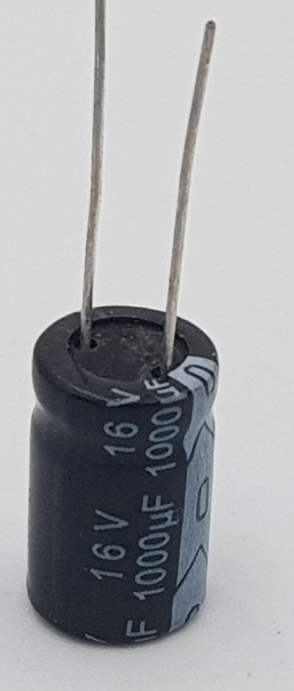 Pack of 50  Etopmay New Capacitors Aluminum Electrolytic 1000mf 16V D10 L16mm